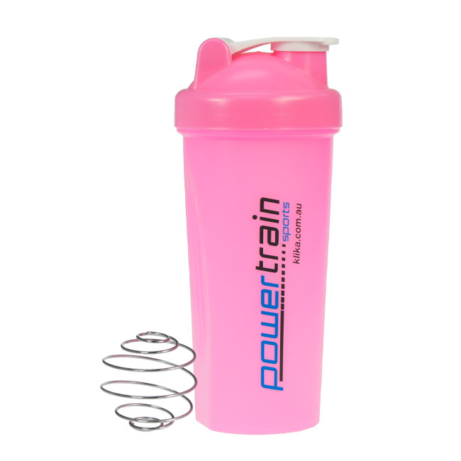 700ml Sports Drink and Protein Shaker Bottle Pink