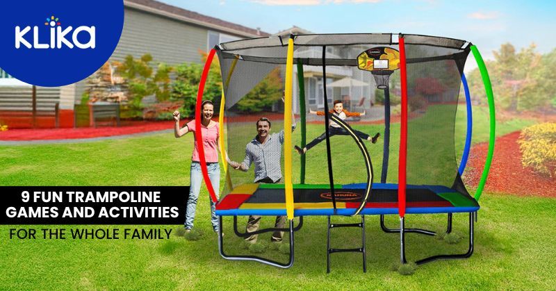 9 Fun Trampoline Games and Activities for the Whole Family