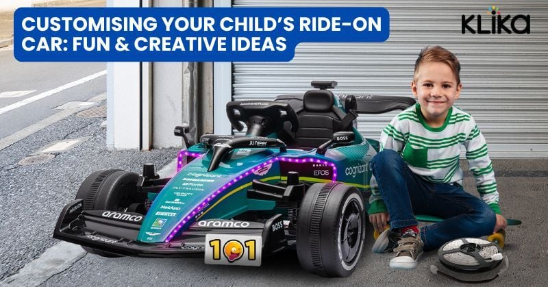 Customising Your Child’s Ride On Car: Fun and Creative Ideas