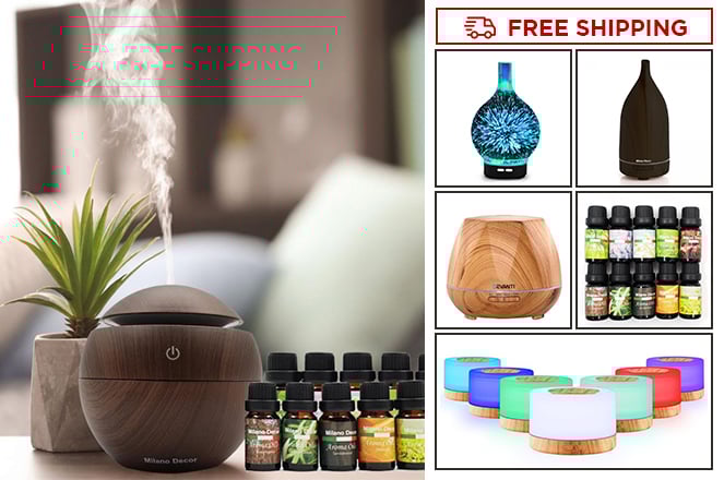 Rejuvenate Your Senses | Diffusers & Aromatherapy Oils