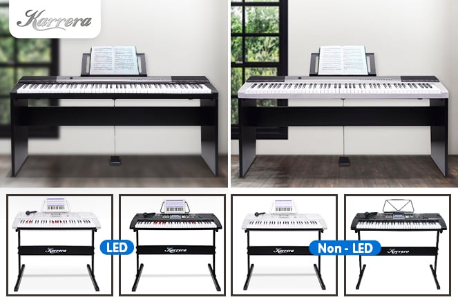 Karrera Electric Pianos | Play Your Favourite Tunes