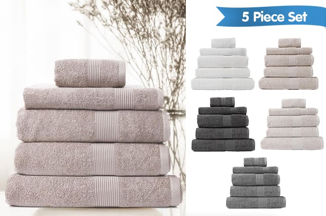 Cotton Bamboo Towel Sets | Make "Me Time" More Luxurious