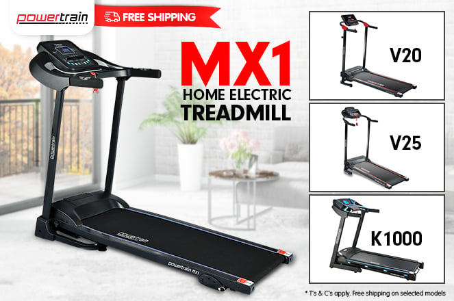 Powertrain Foldable Treadmills | Speed Up Your Fitness Progress
