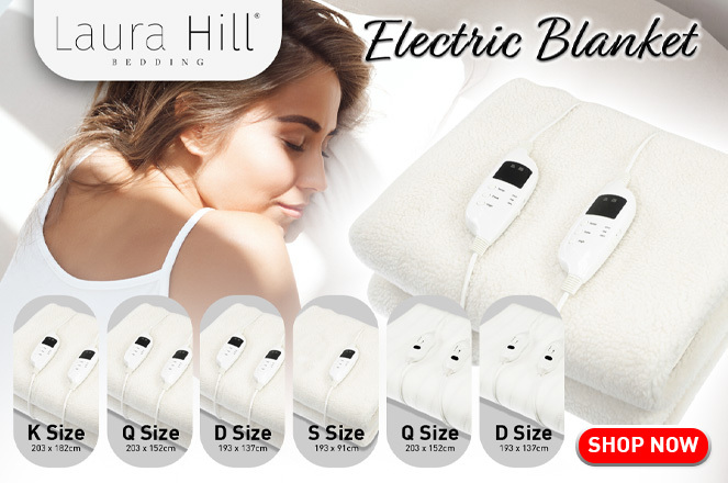 Wonderful Winter Warmers | Fleece Heated Electric Blankets