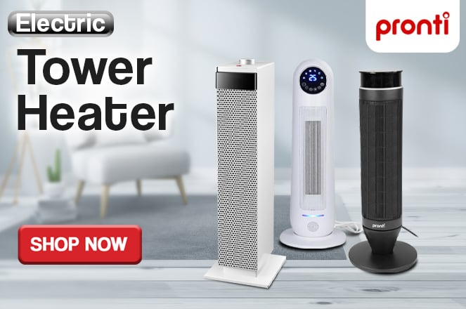 Pronti Tower Heaters | Beat the Winter Chill