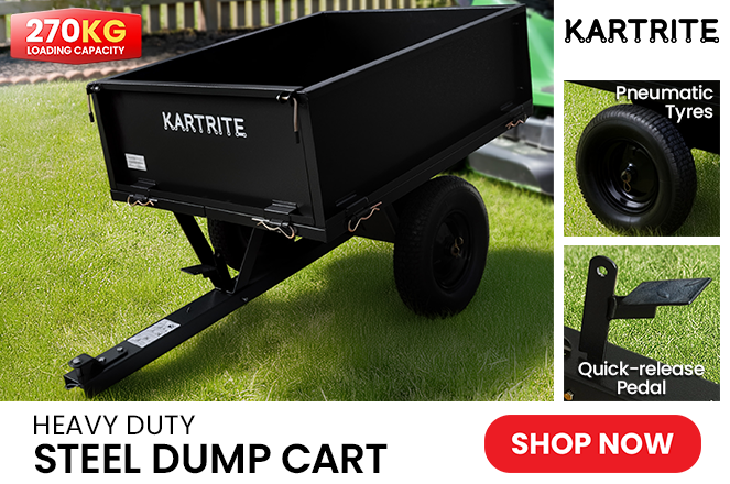 Kartrite Dump Cart |Lighten the Load of Heavy Yard Work