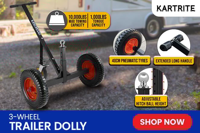 NEW Kartrite Trailer Dolly | Move Your Trailer the Quick & Easy Way!