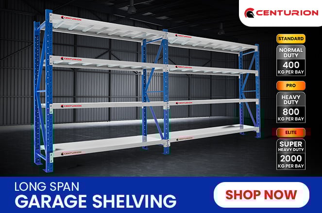 BIGGER SHELVES, BIGGER SAVINGS | Heavy Duty Long Span Shelving