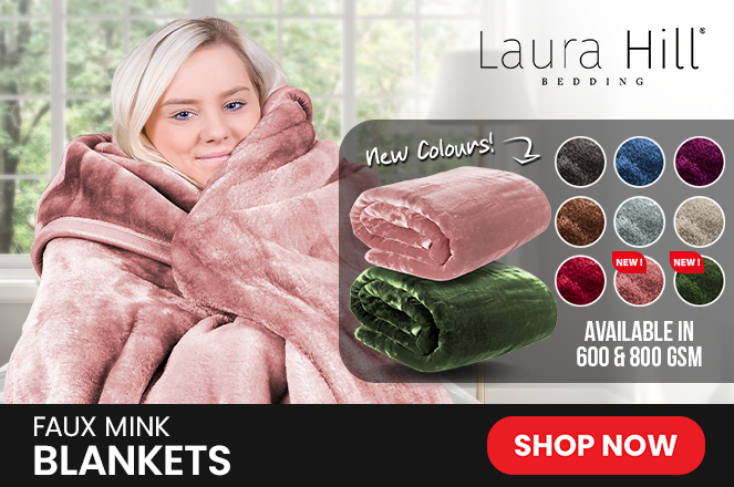 Australia's Favourite Blanket | Now Available in Lush Pink and Green!