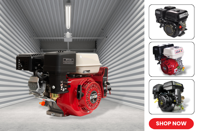 Stationary Engines | Available in Electric and Recoil-Start