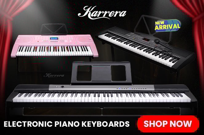 Karrera Electronic Keyboard Pianos | Transform Your Musical Notes into Vibrant Life!