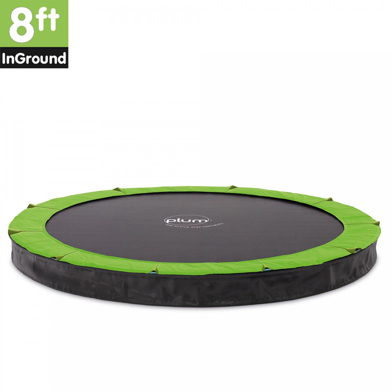 Plum 8ft InGround Trampoline Trampolines