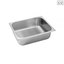 SOGA Gastronorm 1/2 GN Pan 10cm Deep Stainless Steel Tray