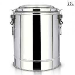 35L Stainless Steel Insulated  Pot Dispenser Hot & Cold Container