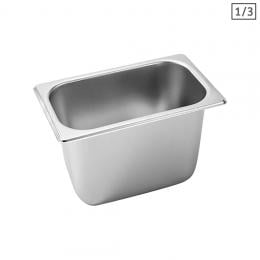 Gastronorm GN Pan Full Size 1/3 GN Pan 20cm Deep Stainless Steel Tray