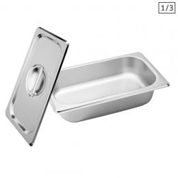 Gastronorm GN Pan Full Size 1/3 GN Pan 6.5 cm Stainless Steel Tray