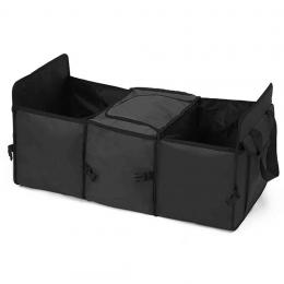 SOGA Car Portable Storage Box Waterproof Oxford Cloth Organizer Black