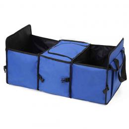 SOGA Car Portable Storage Box Waterproof Oxford Cloth Organizer Blue