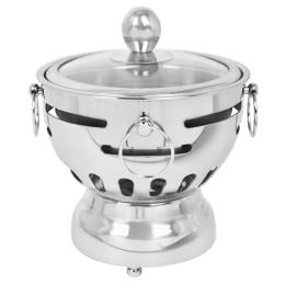 21cm Stainless Steel Buffet Hot Pot Shabu Alcohol Stove Burner