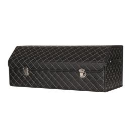 Car Boot Collapsible Foldable Trunk Cargo Box Black/White - Large