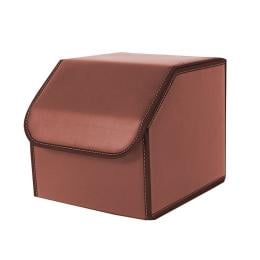 Car Boot Trunk Cargo Organizer Portable Storage Box Coffee Small