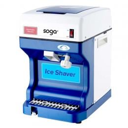 SOGA Ice Shaver Commercial Electric Stainless Steel Ice Crusher Slicer