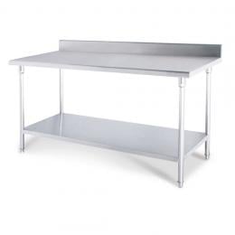 SOGA 80*70*85cm Commercial Catering Kitchen Stainless Steel  Bench