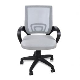 Design Ergonomic Mesh Computer Office Desk Grey Task Chair
