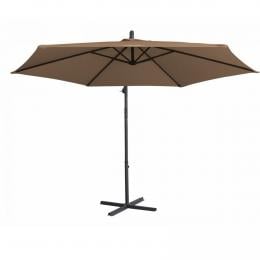 Milano 3M Outdoor Umbrella Cantilever Cover Patio Garden Shade - Latte