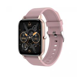 Multi Function Smartwatch Wireless Touch Screen All In One - Pink Gold