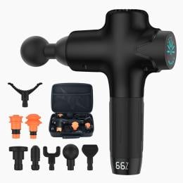 Chiro Vibration Massage 7 Levels 8 Heads Massager Gun LED Screen