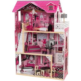 Dollhouse With Furniture For Kids 120 X 83 X 40cm Model 6