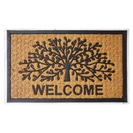 Door Mat Deluxe Welcome Tree Of Life 45 x 75 cm Doormat