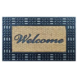 Door Mat Deluxe Yarn Welcome 45 x 75 cm Doormat