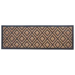 Wide Door Mat Deluxe Yarn Diamond 40 x 120 cm Doormat