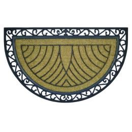 Wide Door Mat Deluxe Half Moon 76 x 120 cm Doormat