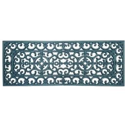Wide Door Mat Deluxe Rubber Filigree  45 x 120 cm Doormat