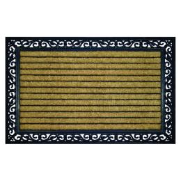 Wide Door Mat Deluxe Ribbed Large 75 x 120 cm Doormat