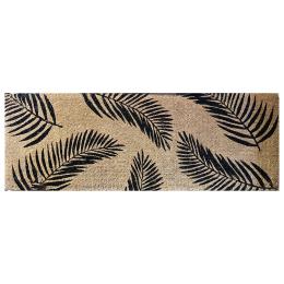 Wide Door Mat Premium Fern Black 39 x 119 cm Doormat