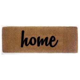 Wide Door Mat Premium Coir Black Home 39 x 119 cm Doormat