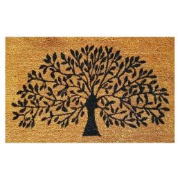 Door Mat Deluxe Coir Backed Tree Of Life 50 x 80 cm Doormat