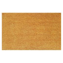 Door Mat Deluxe Coir Backed Natural 50 x 80 cm Doormat