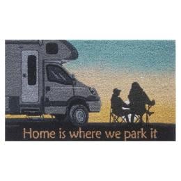 Door Mat Deluxe Coir Latex Motor Home Camping 45 x 75 cm Doormat