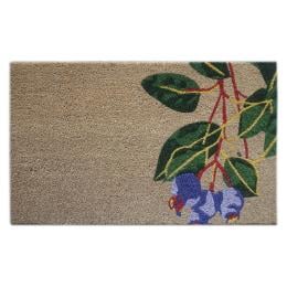 Door Mat Deluxe Coir Coir Latex Gum Nut Tree 45 x 75 cm Doormat