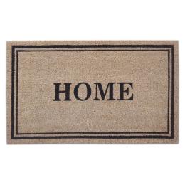 Door Mat Deluxe Coir Backed Home Border 45 x 75 cm Doormat