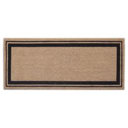 Wide Door Mat Deluxe Coir Backed Fat Border 45 x 110 cm Doormat