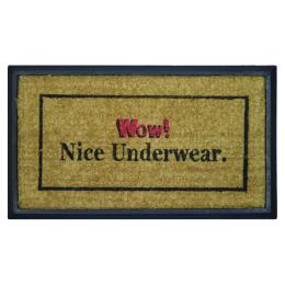 Door Mat Deluxe Nice Underwear 40 x 70 cm Doormat