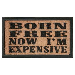Door Mat Deluxe Born Free Expensive 40 x 70 cm Doormat