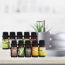10 Pack Aroma Diffuser Oils Aromatherapy Fragrance 10ml Gift Pack
