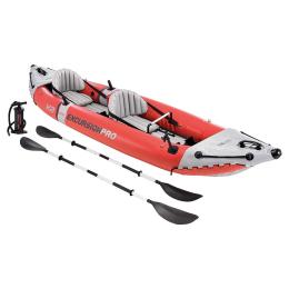 Intex 68309NP Excursion Pro K2 2-Seater Inflatable Kayak with Paddles